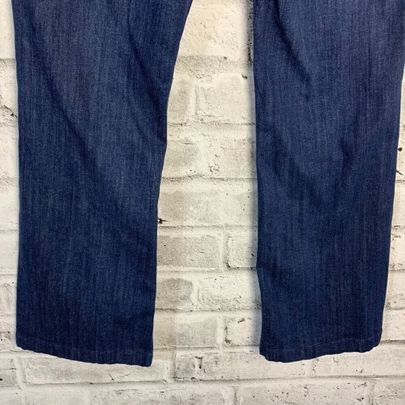 Ariat R.E.A.L. Denim Mid Rise Stretch Entwined Boot Cut Jean - Picture 8 of 12